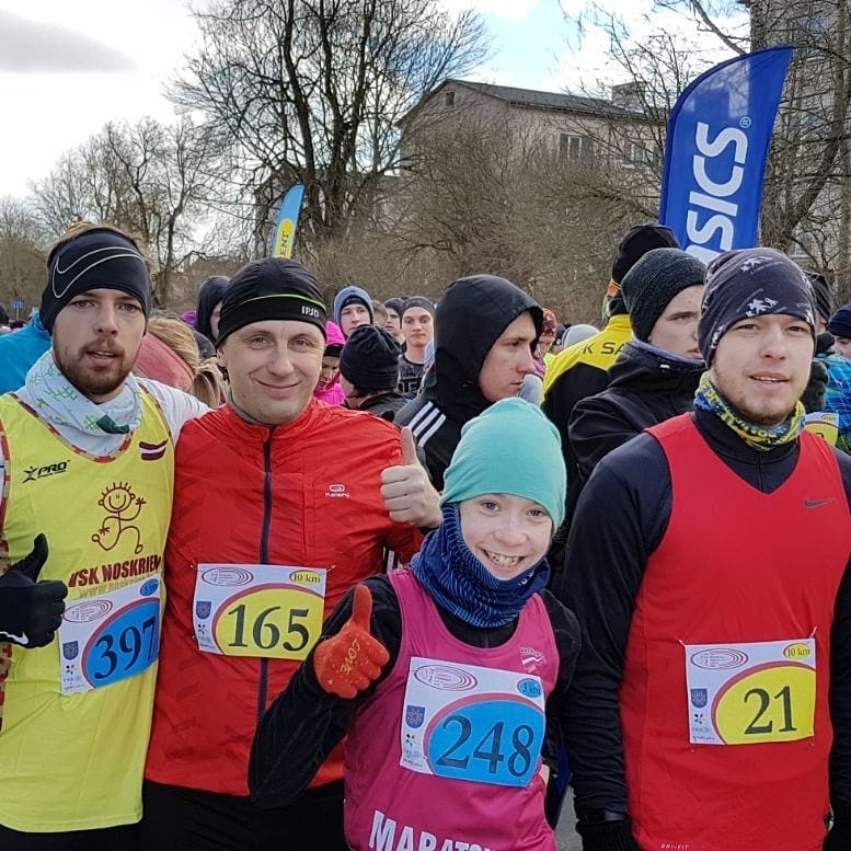 Izabella un Ingus Bogdanovi triumfē Rozentāla skriešanas svētkos Saldū