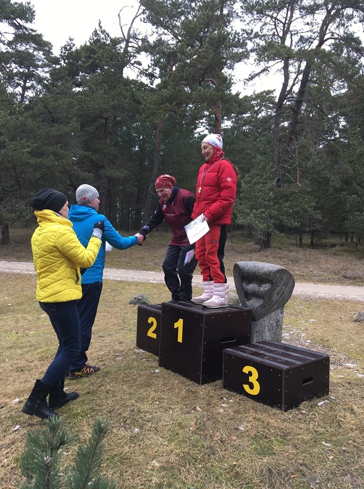 FOTO: Bernātos noskaidro Lejaskurzemes čempionus orientēšanās sportā