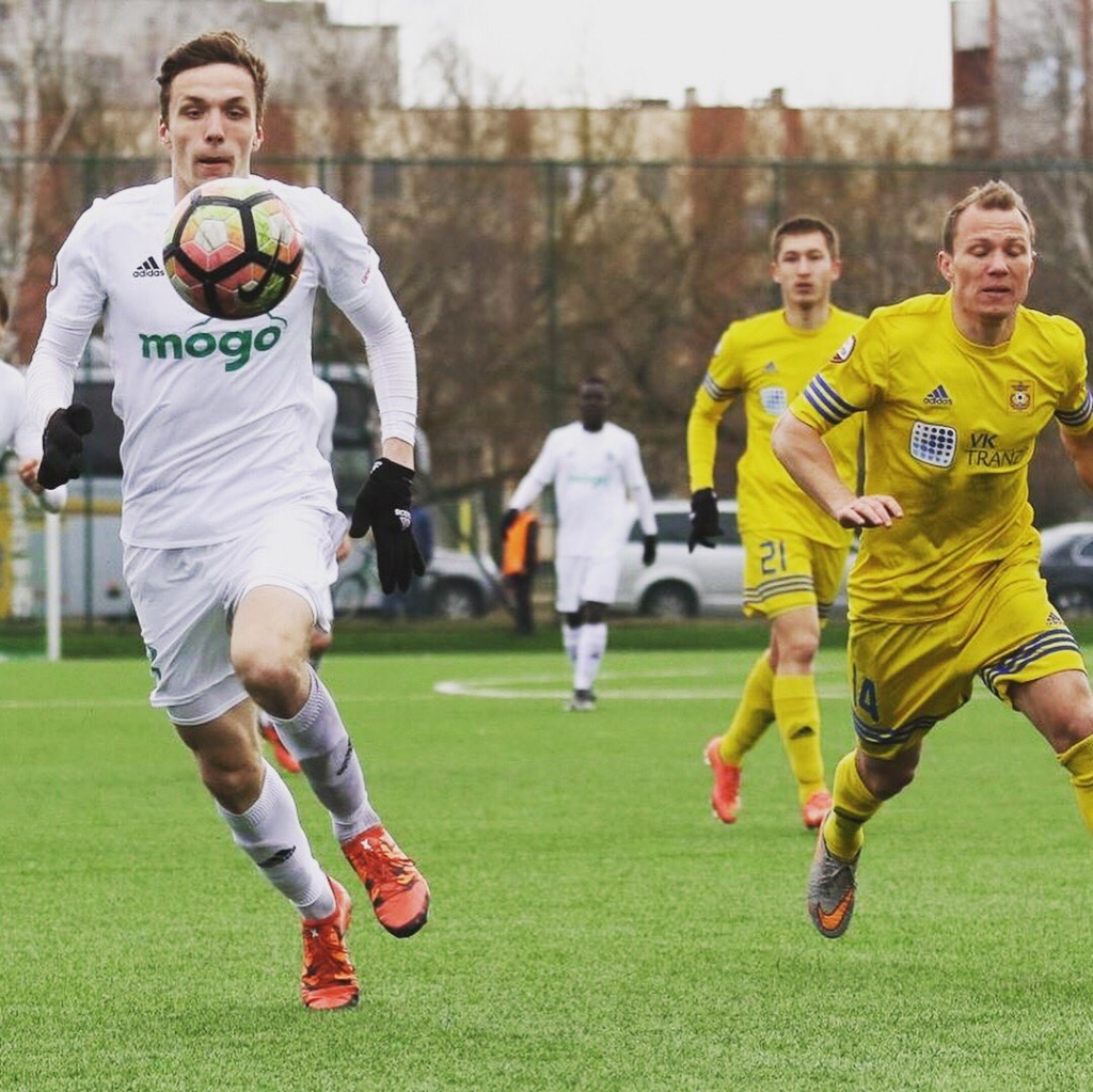 Virslīgas Kurzemes derbijā starp "Ventspili" un "Liepāju"/"Mogo" tiek fiksēts kaujiniecisks neizšķirts