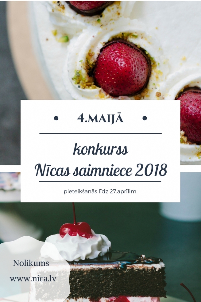 Nīcas kūku cepēji ļaus degustēt savas kūkas