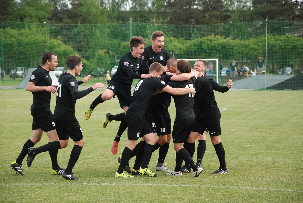 "Grobiņas SC" futbolisti pirmajā līgā aizvadīs pirmo mājas spēli