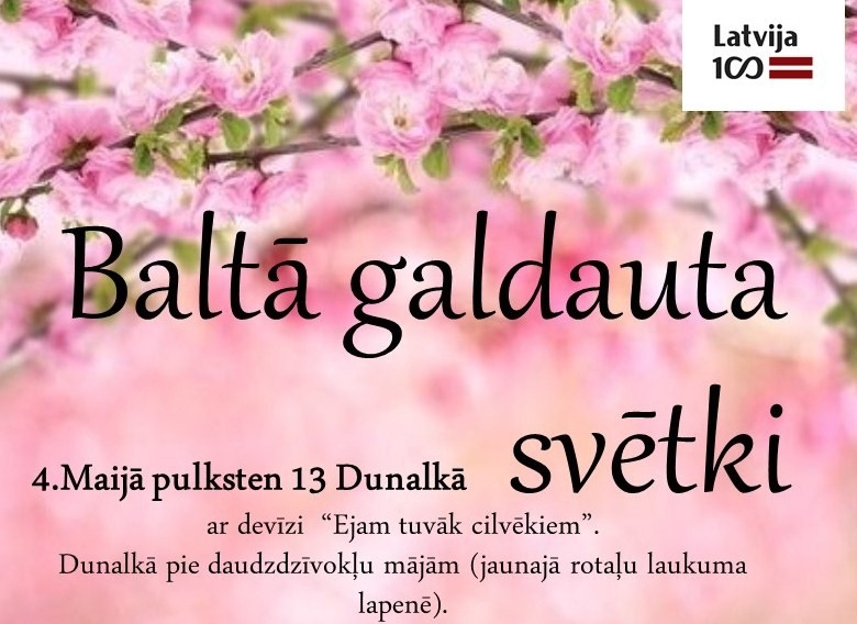 Baltā galdauta svētki Dunalkā