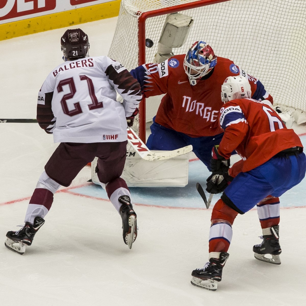 Balcers: Pats biju nedaudz pārsteigts par savu skaisto vārtu guvumu