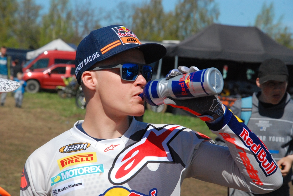 Jonass cer, ka līdzjutēji palīdzēs piepildīt viņa mērķi uzvarēt pasaules čempionāta Latvijas posmā