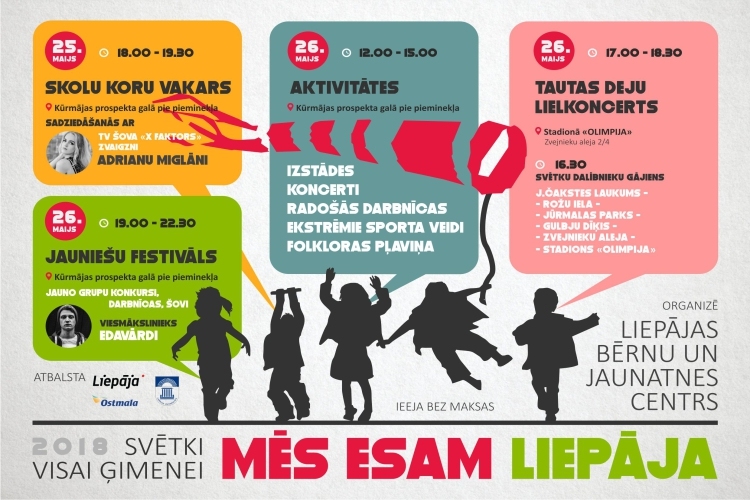 Sestdien norisināsies Jauniešu festivāls