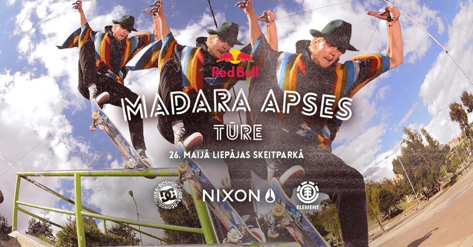 Madars Apse Latvijā lielākās skeitborda tūres laikā viesosies Liepājā
