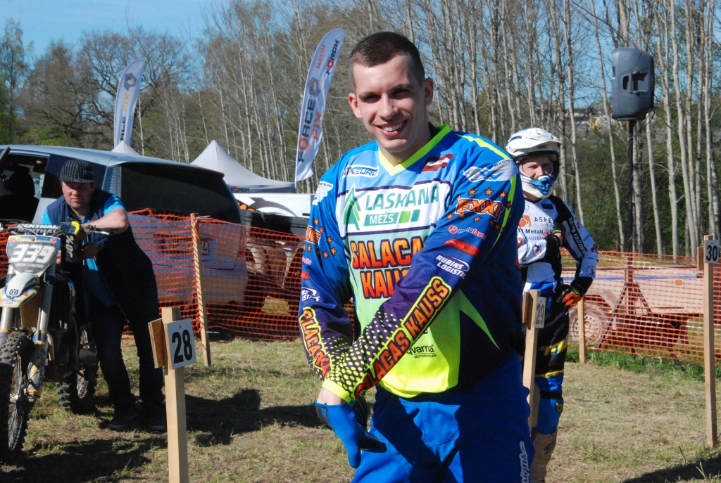 Dāvis Līvs izcīna septīto vietu Latvijas čempionāta otrajā posmā Igaunijā