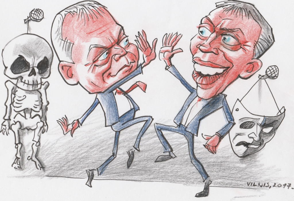 Viļņa Bulava zīmētās karikatūras varēs apskatīt galerijā "Romas dārzs"