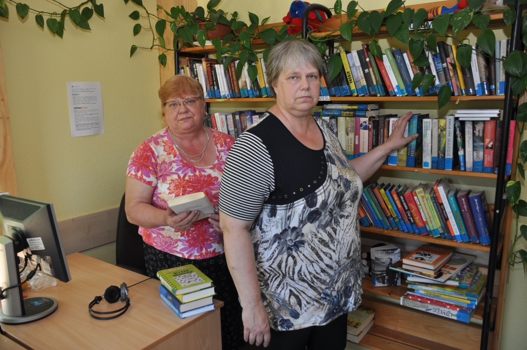Saraiķu bibliotēkā pulcējas gan bērni, gan seniori