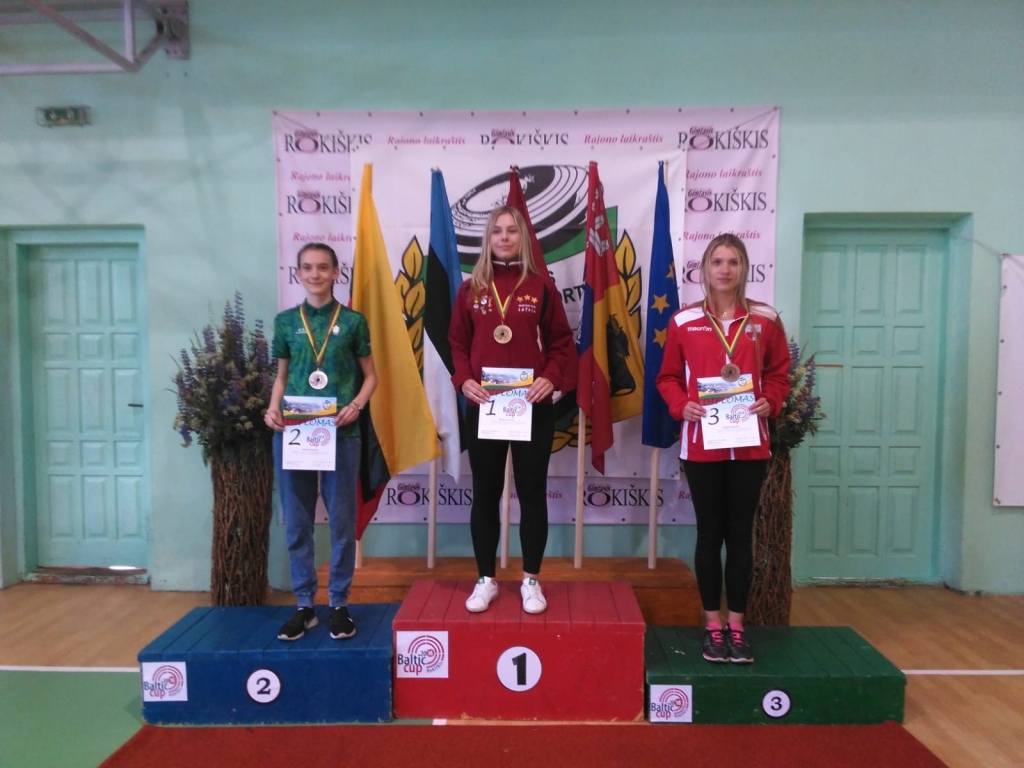 Helēna Rozenberga izcīna bronzas medaļu Baltijas čempionātā