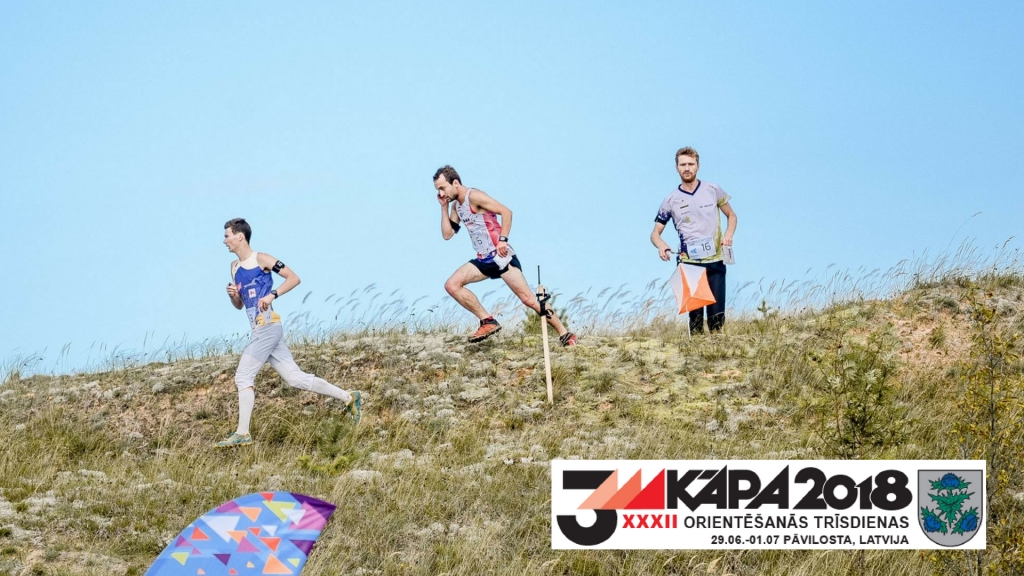 "Kāpa 2018" Pāvilostā pulcēs aptuveni 1900 orientieristus no 19 valstīm