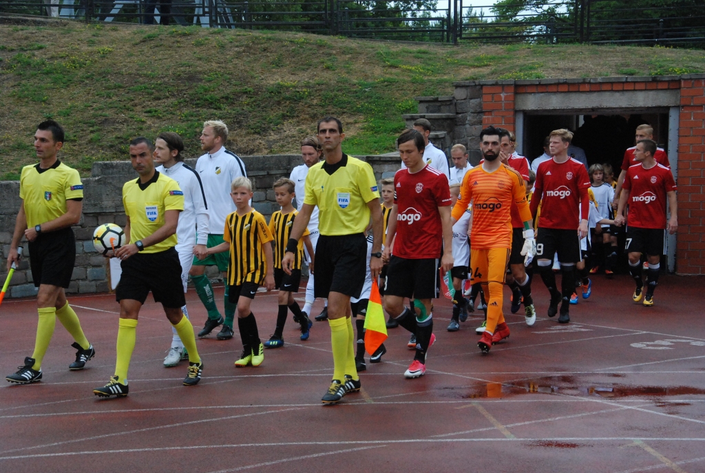 "Liepāja" mača beigu daļā ielaiž trīs vārtus un kapitulē "Hacken" komandai UEFA Eiropas līgas kvalifikācijas pirmās kārtas spēlē