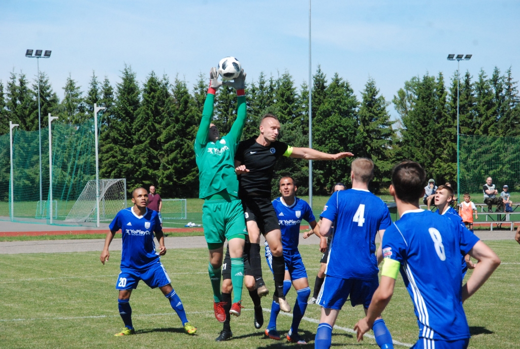 "Grobiņas SC" ielaiž deviņus vārtus pret "Daugavpili/Progresu"