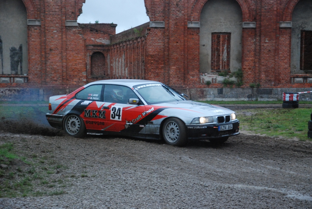 Publicē minirallija "Karosta 2018" ātrumposmu karti