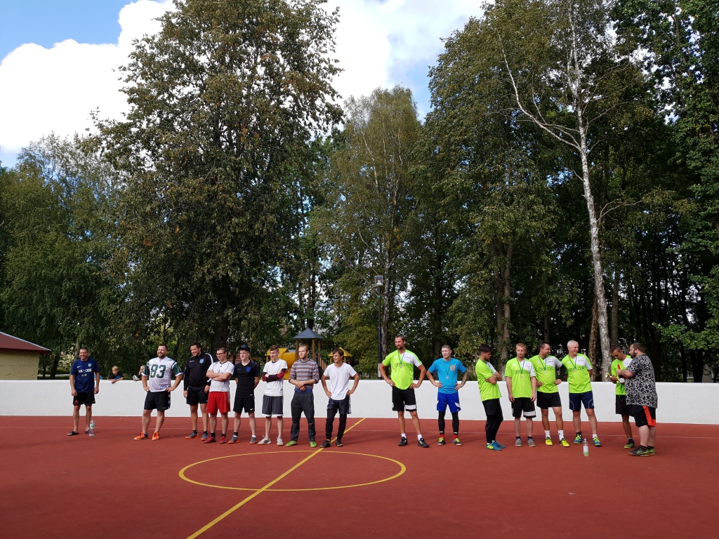 FOTO: Komanda "Bāta" uzvar Vaiņodes novada čempionātā ielu futbolā