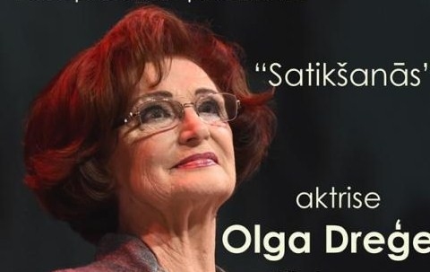 Aktrise Olga Dreģe Kazdangā