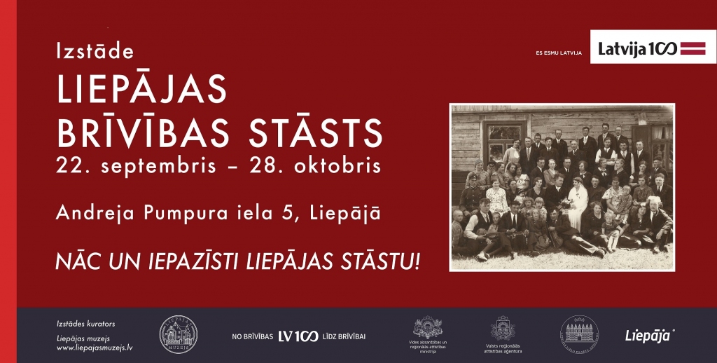 Atklās liepājnieku radīto izstādi "Liepājas brīvības stāsts"