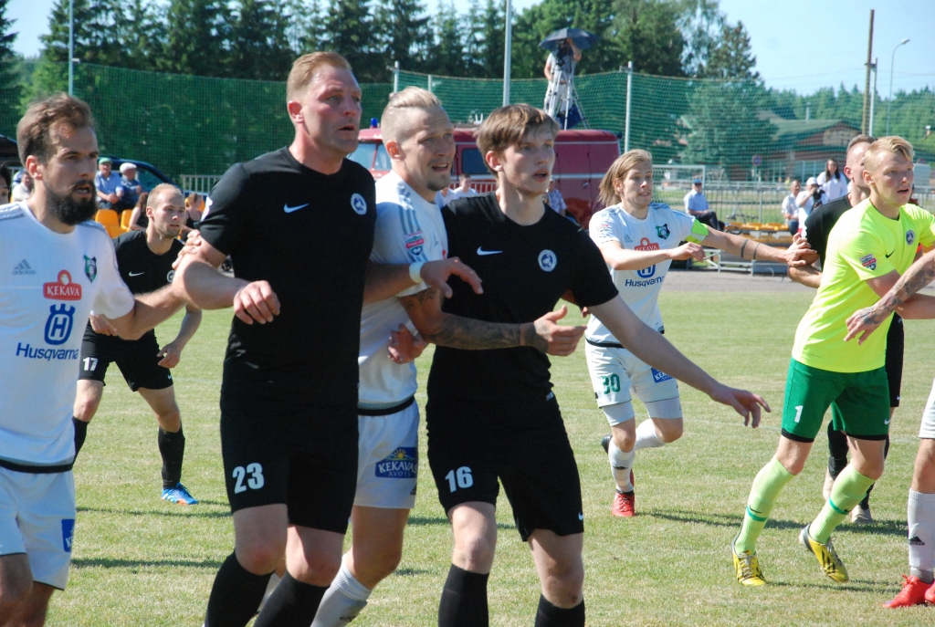 "Grobiņas SC" zaudē "Audai", piedzīvojot 14. zaudējumu čempionātā