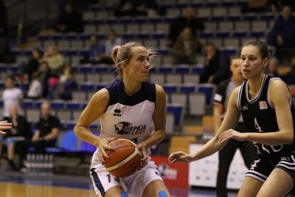 "Liepājas/LSSS" basketbolistes Baltijas apvienotā čempionāta spēlē zaudē RSU