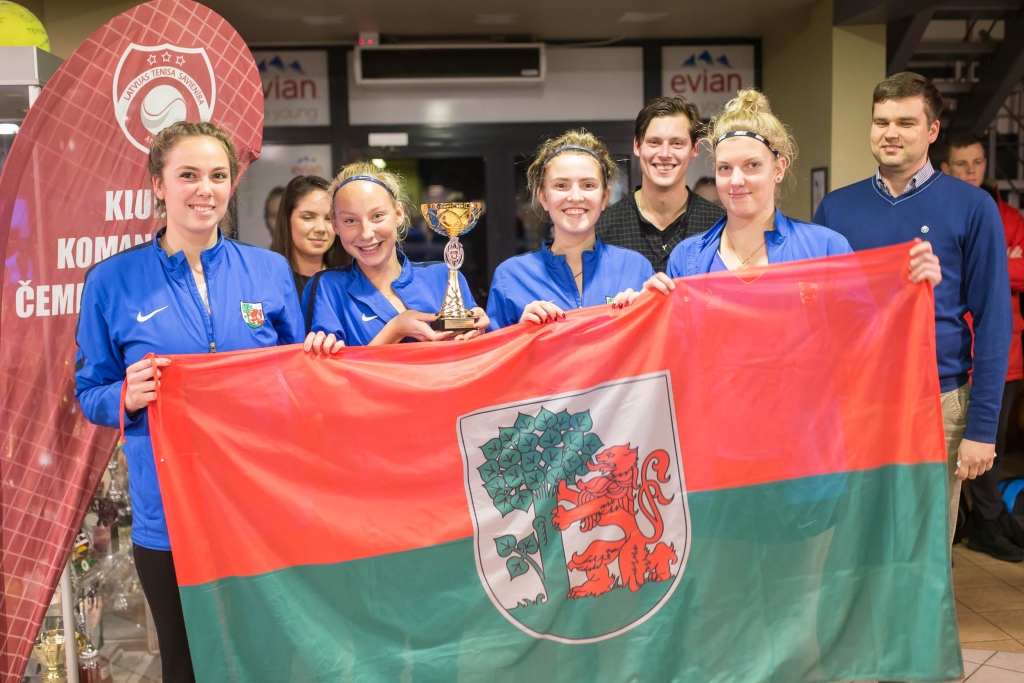 Ar liepājnieku dominanci noslēdzies ikgadējais tenisa Latvijas klubu komandu čempionāts