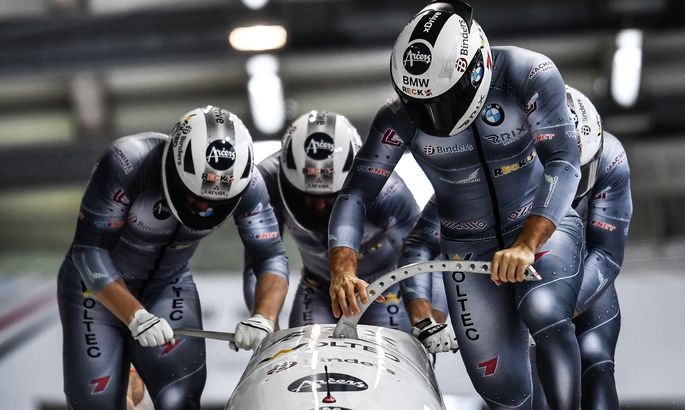 Ķibermaņa četrinieks ar Mikni sastāvā pēc teicama otrā brauciena izcīna bronzu Pasaules kausa posmā