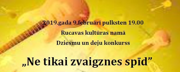 Dziesmu un deju konkurss “Ne tikai zvaigznes spīd”