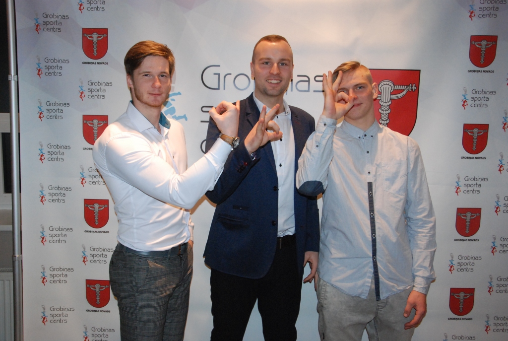FOTO: Sumina Grobiņas novada labākos sportā