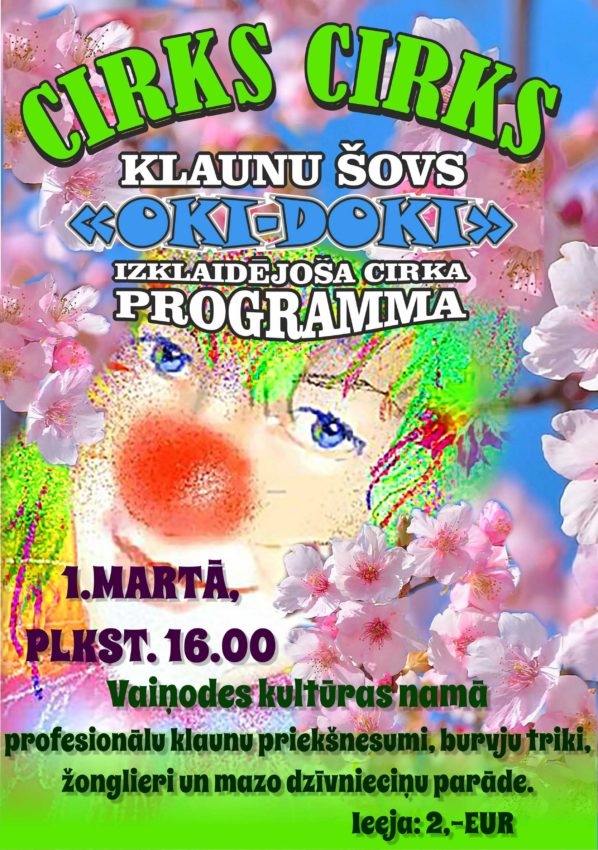 Klaunu šovs "Oki-Doki"