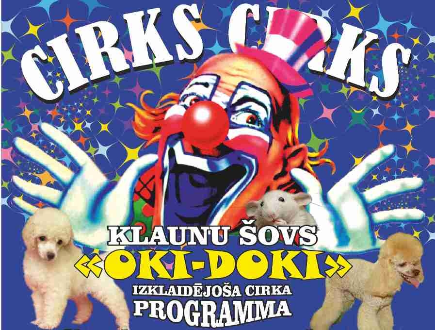 Klaunu šovs "Oki-Doki"