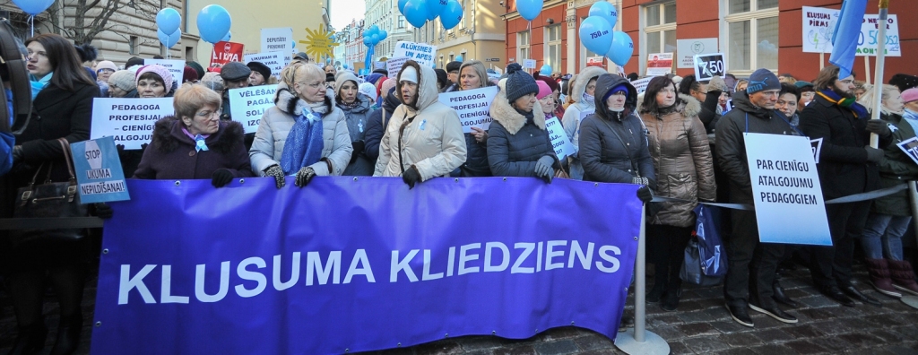 Ja līdz maija vidum negrozīs noteikumus par minimālo algu, izglītības darbinieki septembrī sāks beztermiņa streiku