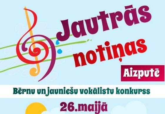 Vokālistu konkurss "Jautrās notiņas"