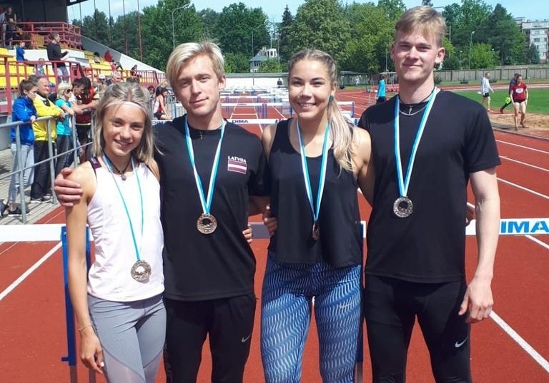 Trīs LSSS vieglatlēti izpilda Eiropas čempionātu normatīvus