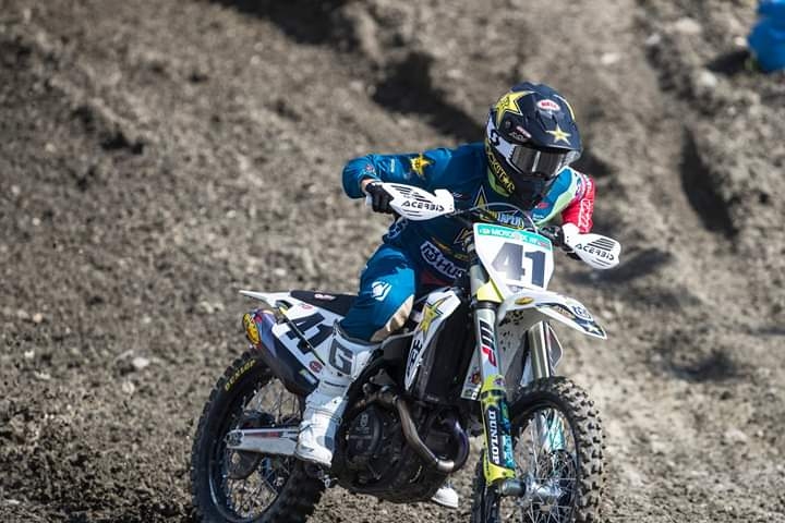 FOTO: Jonass pasaules čempionāta Latvijas posmam iesildās ar septīto vietu smagajā Krievijas "Grand Prix"