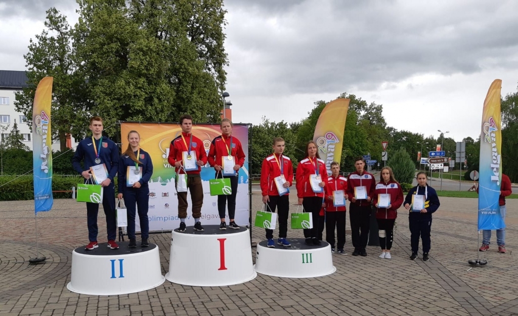 Aizputes novada snaiperi Latvijas Jaunatnes olimpiādes pirmajā dienā izcīna bronzas medaļu
