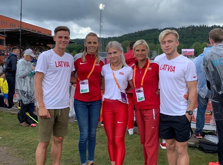LSSS vieglatlēti Latvijas izlasē labi startē Eiropas čempionātos