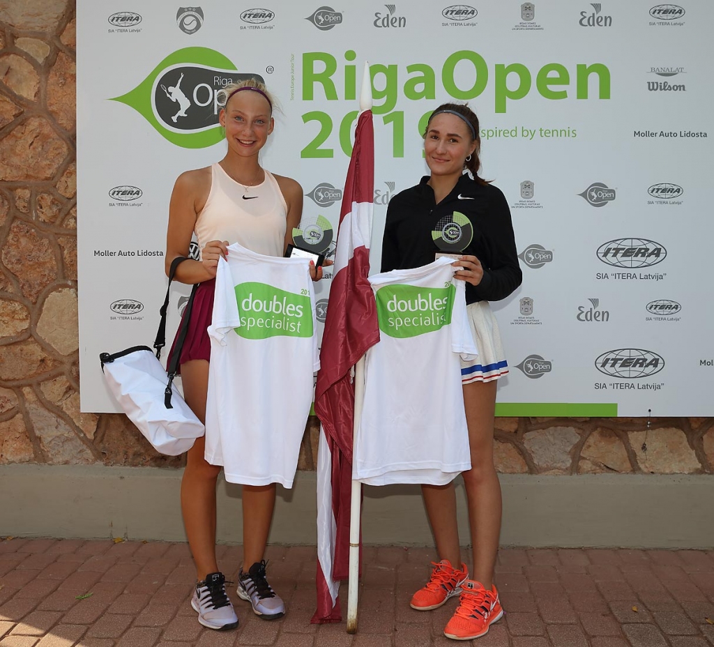 ITF jauniešu turnīrā Rīgā triumfē liepājnieces