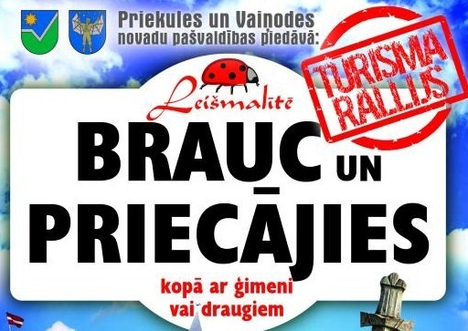 Tūrisma rallijs "Brauc un priecājies!"