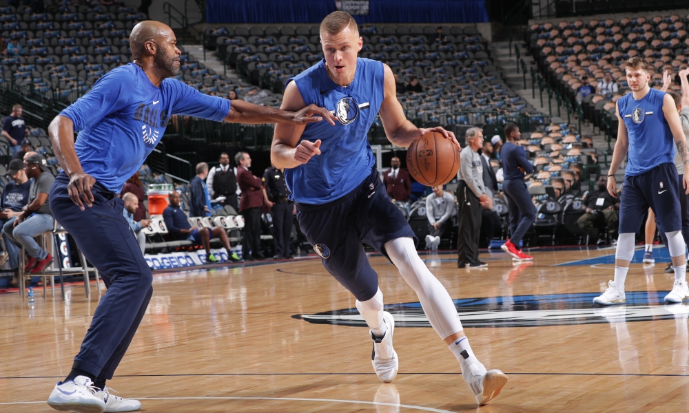 Porziņģis: Jutos tiešām labi, bet vēlos izdarīt vairāk metienus