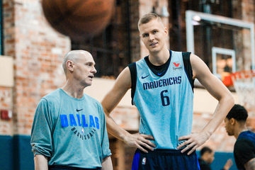 Bertānam un Porziņģim pieklājīgi spēles laiki NBA pārbaudes mačos