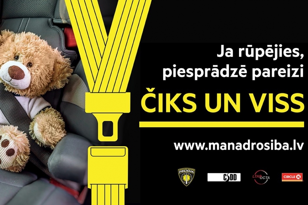 Piesprādzē savu atvasi pirms katra brauciena un izdari to pareizi!