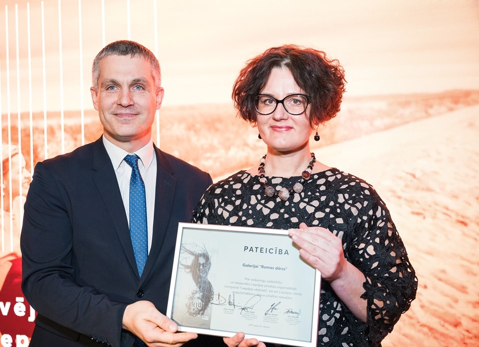 FOTO: Sumina Liepājas vēstnešus