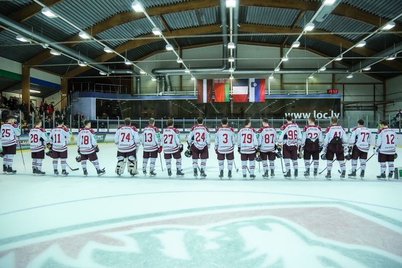 Latvijas izlase Četru nāciju turnīrā Liepājā izcīna otro vietu