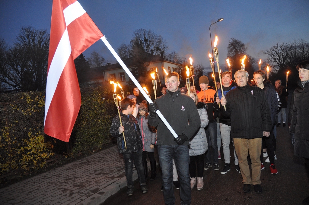 FOTO: Lāčplēša dienas atzīmēšana Durbē