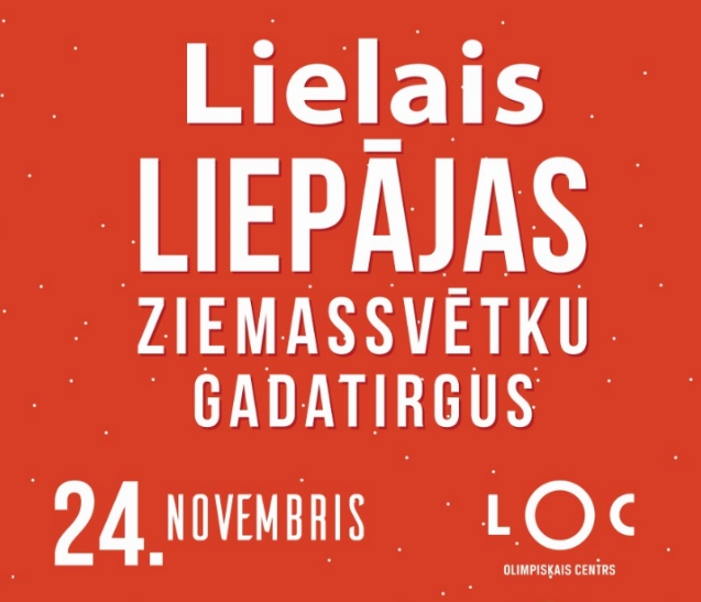 24. novembrī Liepājas Olimpiskais centrs pārtaps par Ziemassvētku pilsētiņu zem jumta