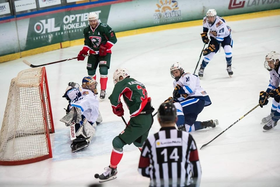 "Liepāja" atspēlējas un izcīna desmito panākumu OHL čempionātā