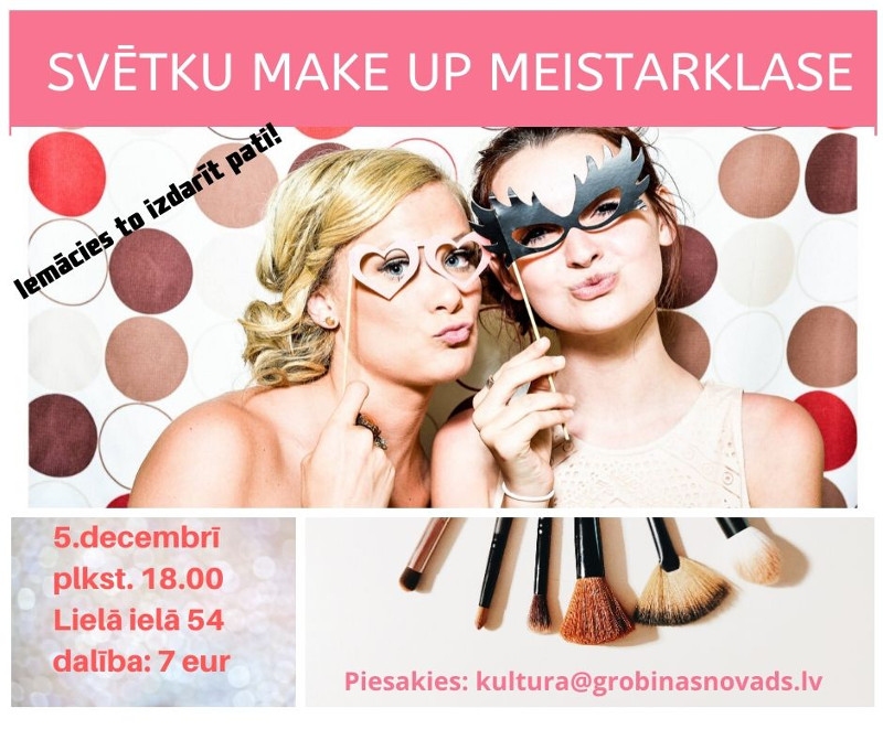 Svētku Make Up meistarklase