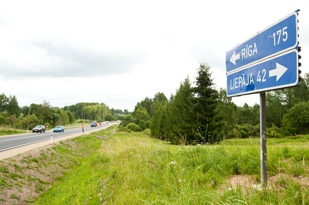 Starp lielākajām Latvijas pilsētām plāno veidot ātrgaitas autoceļus
