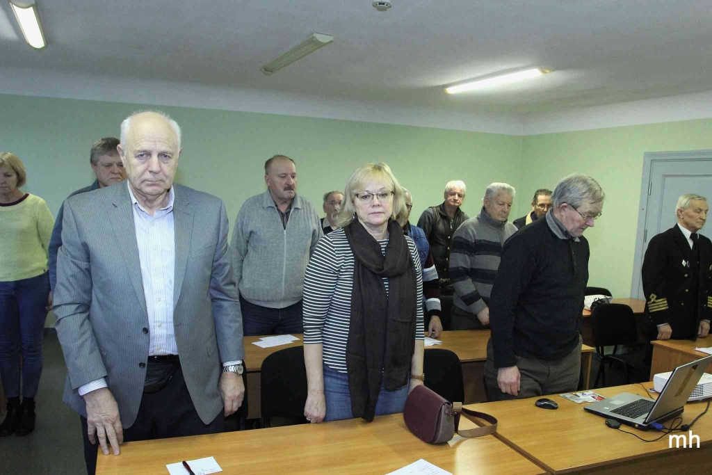 FOTO: Latviešu strēlnieku apvienības Liepājas nodaļas valdes vēlēšanas