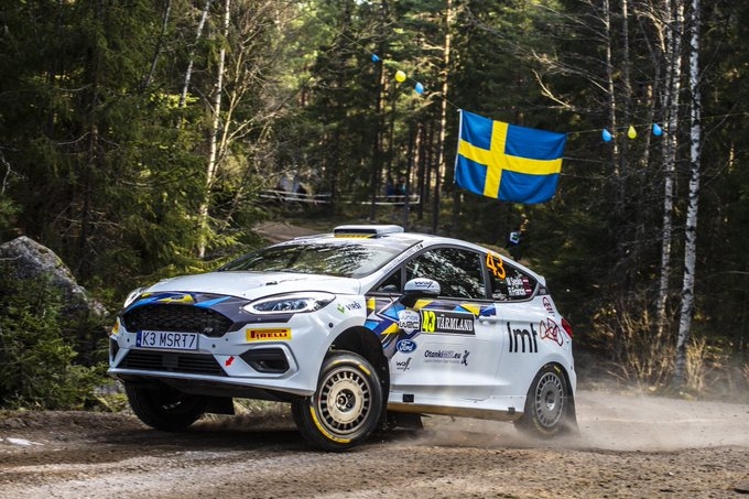 Sesks junioru ieskaitē otrais pēc WRC posma pirmās dienas