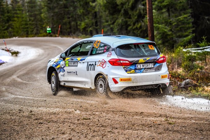 Sesks izcīna otro vietu Zviedrijas rallija junioru ieskaitē